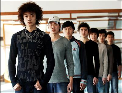 Chinese male models