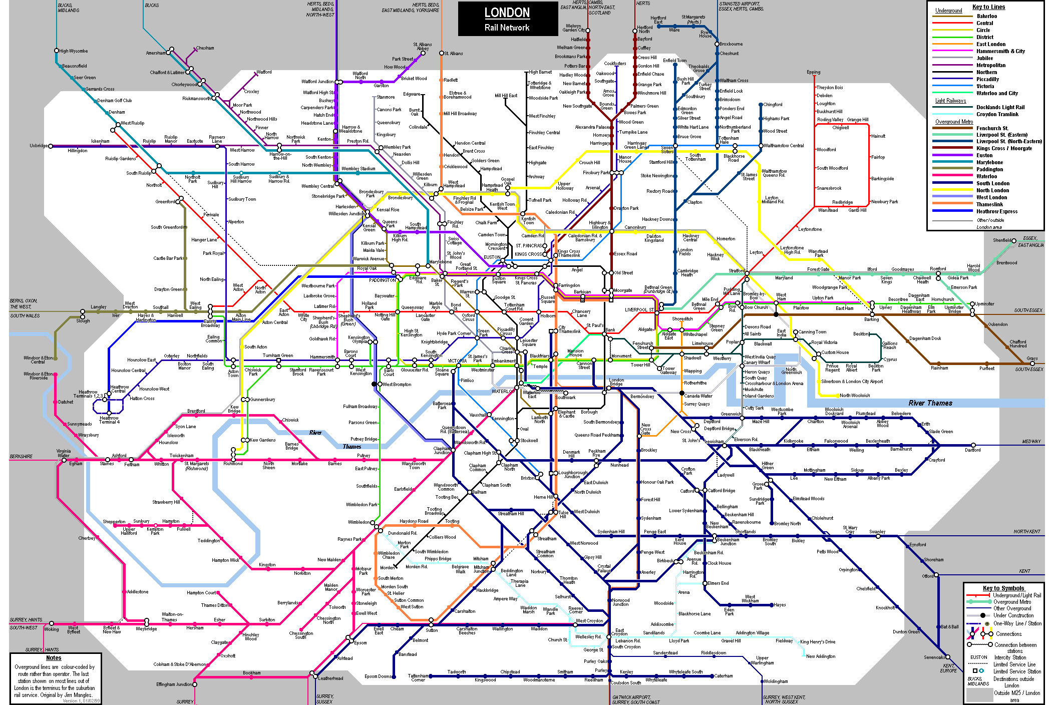 rail map screen