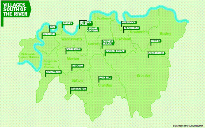 London Villages South of the River