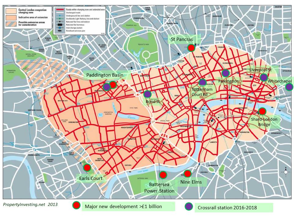 London Property Investment Map House Prices