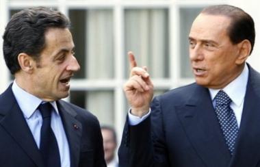 Mr Berlousconi and Mr Sarkozy