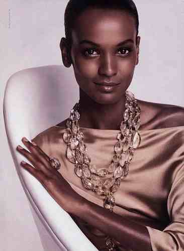 Beautiful black woman