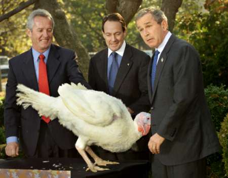 George Bush Thanksgiving