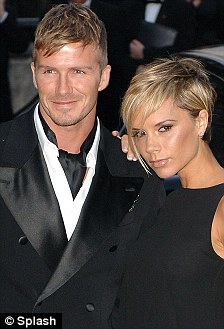 David Beckham and Victoria Beckham