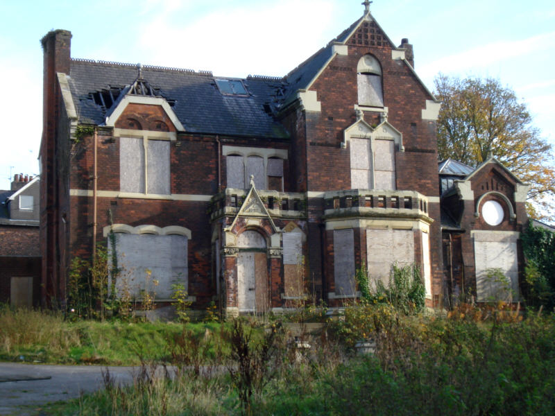 Derelict victorian home Ashton england