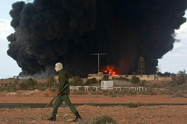 libyan oil crisis civil war