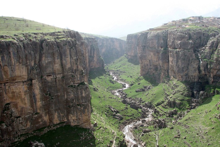 Kurdistan Rowandu Gorge at Rowanduz