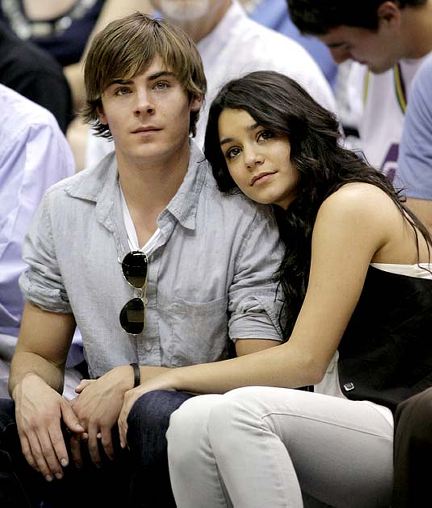 Zac Effron Vanessa High School Musical